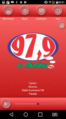 Rádio Exclusiva FM android App screenshot 0