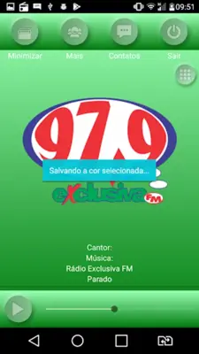 Rádio Exclusiva FM android App screenshot 1