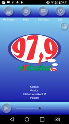 Rádio Exclusiva FM android App screenshot 2